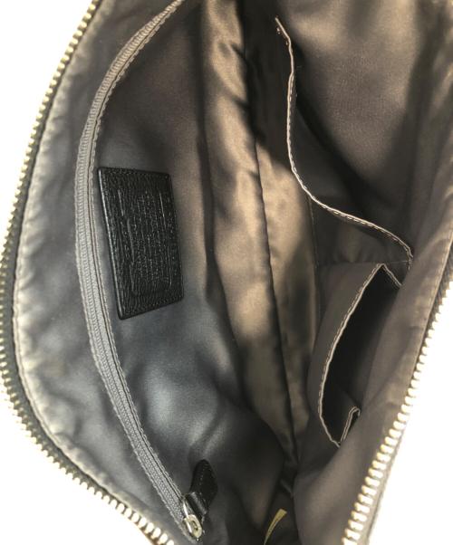 COACH（コーチ）COACH (コーチ) シグネチャー ワンショルダーバッグ ブラックの古着・服飾アイテム