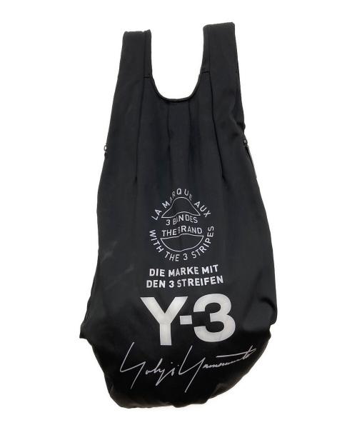 Y-3（ワイスリー）Y-3 (ワイスリー) ロゴバックパック ブラックの古着・服飾アイテム