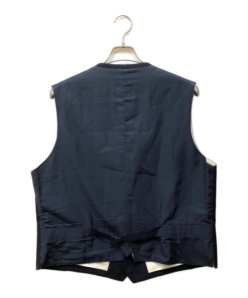 RRL（ダブルアールエル）RRL (ダブルアールエル) ジレ ネイビー サイズ:44Ｒの古着・服飾アイテム