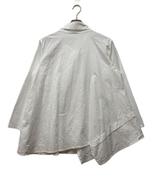 慈雨（ジウ）慈雨 (ジウ) タイプライター ブラウス ホワイト サイズ:40 未使用品の古着・服飾アイテム