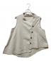 慈雨（ジウ）の古着「コットンベスト」｜ホワイト