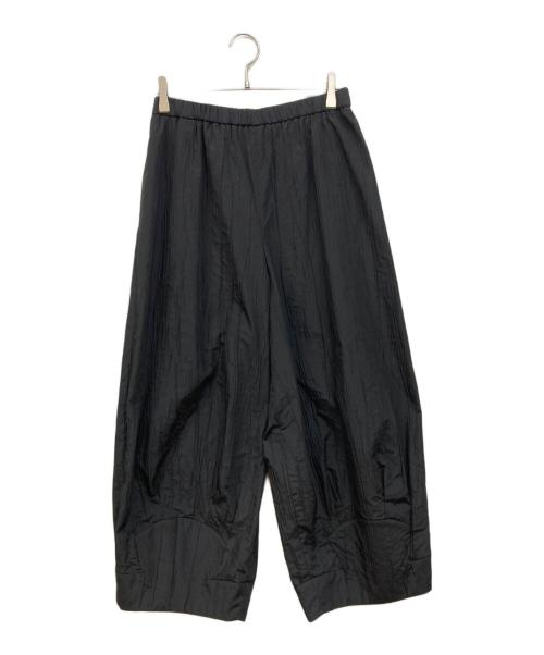 慈雨（ジウ）慈雨 (ジウ) 楊柳トップス+パンツ ブラック サイズ:40 未使用品の古着・服飾アイテム