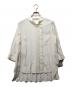 Leilian：EZUMI（レリアンエズミ）の古着「レースブラウス」｜ホワイト