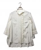 Leilian:EZUMIレリアンエズミ）の古着「レースブラウス」｜ホワイト