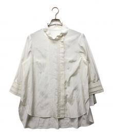 Leilian:EZUMI（レリアンエズミ）の古着「レースブラウス」｜ホワイト