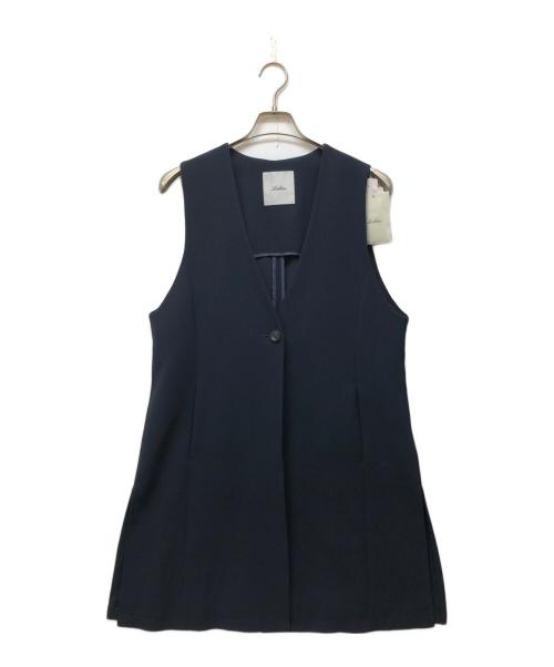 Leilian（レリアン）Leilian (レリアン) ロングジレ ネイビー サイズ:11号の古着・服飾アイテム