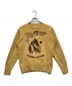 TOYS MCCOYトイズマッコイ）の古着「FLA T SEAMER SWEAT SHIRT」｜イエロー