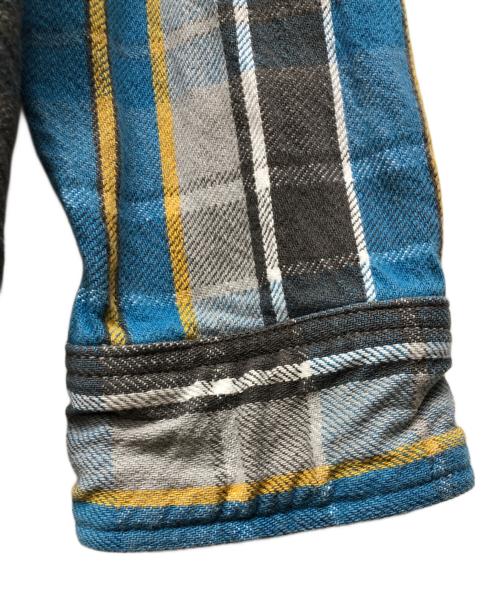 JELADO（ジェラード）JELADO (ジェラード) ネルシャツ ブルー サイズ:14の古着・服飾アイテム