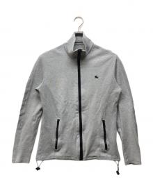 BURBERRY BLACK LABEL（バーバリーブラックレーベル）の古着「ジップアップスウェット」｜グレー