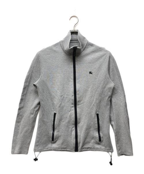 BURBERRY BLACK LABEL（バーバリーブラックレーベル）BURBERRY BLACK LABEL (バーバリーブラックレーベル) ジップアップスウェット グレー サイズ:2の古着・服飾アイテム
