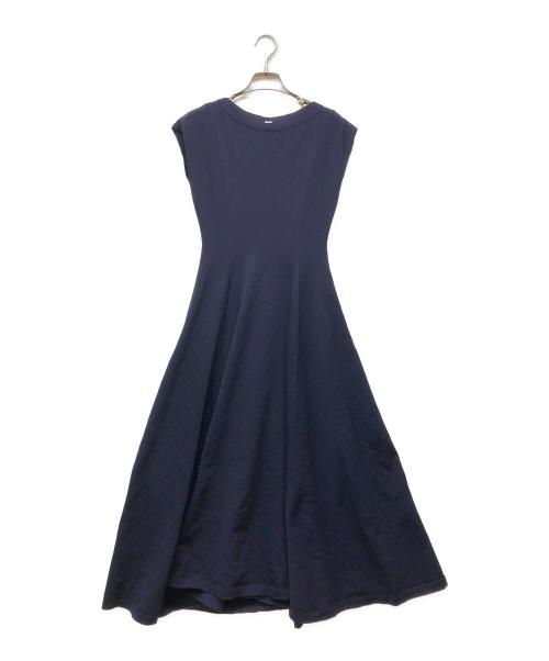 JENNE（ジェンヌ）JENNE (ジェンヌ) フレンチスリーブワンピース ネイビー サイズ:Sの古着・服飾アイテム