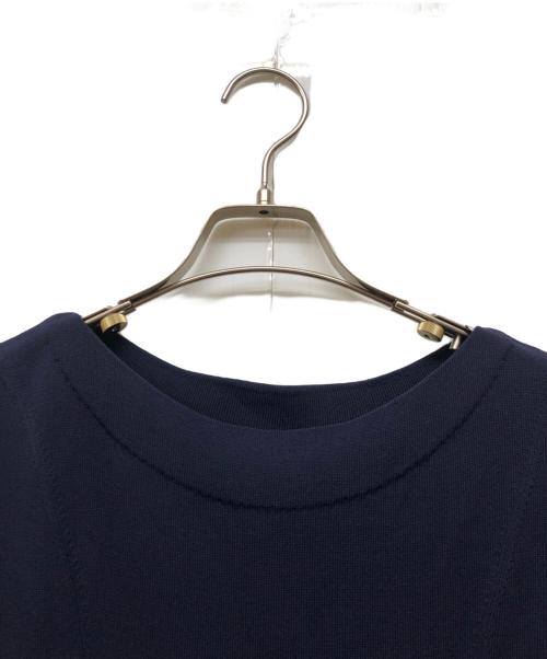 JENNE（ジェンヌ）JENNE (ジェンヌ) フレンチスリーブワンピース ネイビー サイズ:Sの古着・服飾アイテム