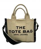 MARC JACOBSマークジェイコブス）の古着「ザ ジャカード トート バッグ スモール」｜ベージュ