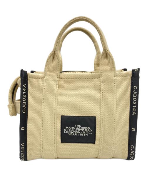 MARC JACOBS（マークジェイコブス）MARC JACOBS (マークジェイコブス) ザ ジャカード トート バッグ スモール ベージュの古着・服飾アイテム