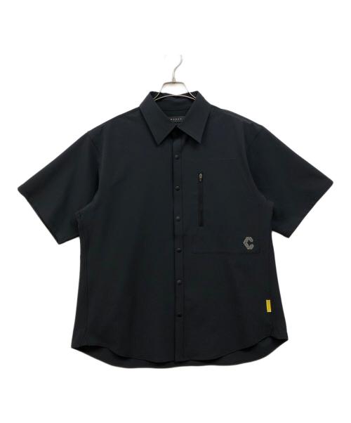 CRONOS（クロノス）CRONOS (クロノス) 半袖シャツ ブラック サイズ:Mの古着・服飾アイテム