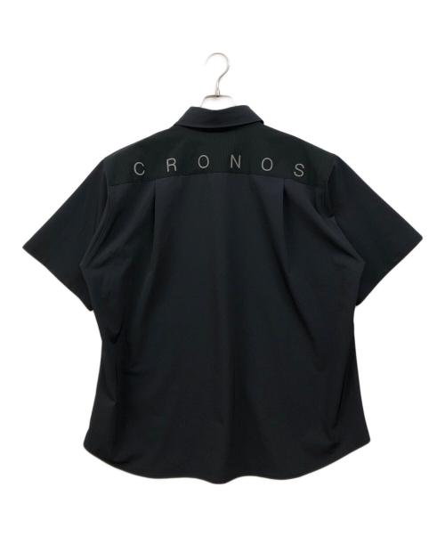 CRONOS（クロノス）CRONOS (クロノス) 半袖シャツ ブラック サイズ:Mの古着・服飾アイテム