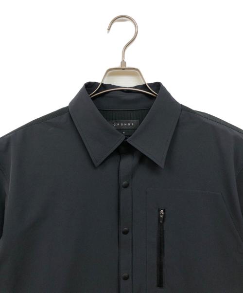 CRONOS（クロノス）CRONOS (クロノス) 半袖シャツ ブラック サイズ:Mの古着・服飾アイテム