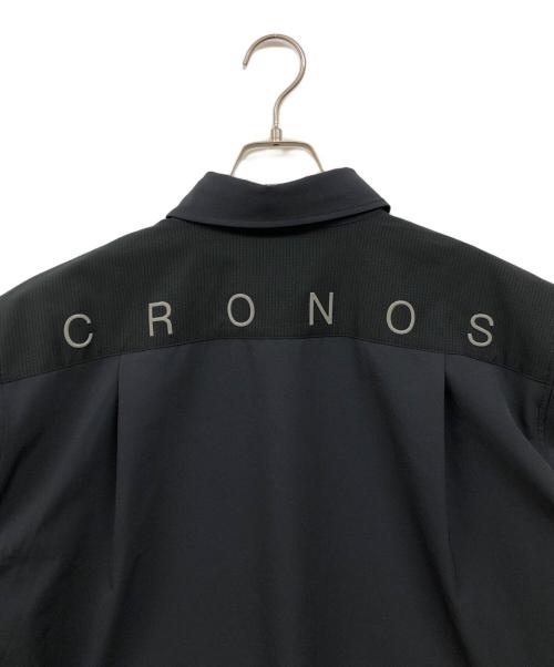 CRONOS（クロノス）CRONOS (クロノス) 半袖シャツ ブラック サイズ:Mの古着・服飾アイテム