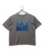 NEIGHBORHOOD×NIRVANAネイバーフッド×ニルヴァーナ）の古着「プリントTシャツ」｜グレー