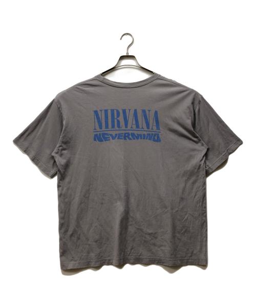 NEIGHBORHOOD（ネイバーフッド）NEIGHBORHOOD (ネイバーフッド) NIRVANA (ニルヴァーナ) プリントTシャツ グレー サイズ:XLの古着・服飾アイテム