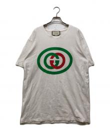 GUCCI（グッチ）の古着「インターロッキングG オーバーサイズTシャツ」｜ホワイト
