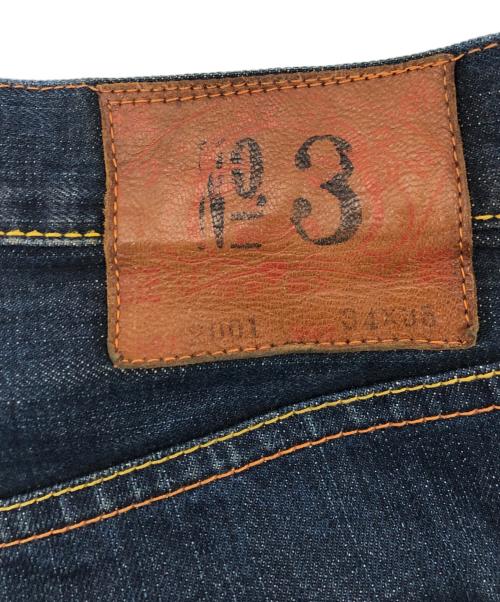 EVISU（エヴィス）EVISU (エヴィス) 2001 カモメデニムパンツ インディゴ サイズ:34×35の古着・服飾アイテム