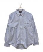 BEAMS PLUSビームスプラス）の古着「ボタンダウンシャツ」｜スカイブルー