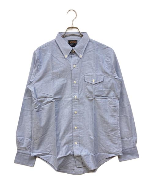 BEAMS PLUS（ビームスプラス）BEAMS PLUS (ビームスプラス) ボタンダウンシャツ スカイブルー サイズ:L 未使用品の古着・服飾アイテム