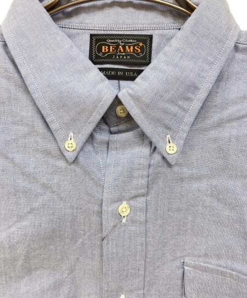 BEAMS PLUS（ビームスプラス）BEAMS PLUS (ビームスプラス) ボタンダウンシャツ スカイブルー サイズ:L 未使用品の古着・服飾アイテム