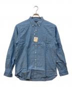 BEAMS PLUSビームスプラス）の古着「シャンブレーシャツ」｜ブルー