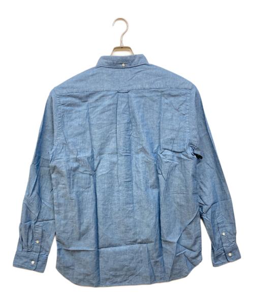 BEAMS PLUS（ビームスプラス）BEAMS PLUS (ビームスプラス) シャンブレーシャツ ブルー サイズ:ＸＬ 未使用品の古着・服飾アイテム