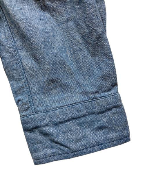 BEAMS PLUS（ビームスプラス）BEAMS PLUS (ビームスプラス) シャンブレーシャツ ブルー サイズ:ＸＬ 未使用品の古着・服飾アイテム