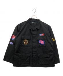 ATMOS（アトモス）の古着「BDU JACKETバトル・ドレス・ユニフォームジャケット」｜ブラック