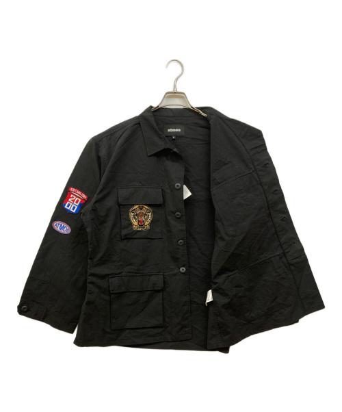 ATMOS（アトモス）atmos (アトモス) BDU JACKETバトル・ドレス・ユニフォームジャケット ブラック サイズ:Lの古着・服飾アイテム