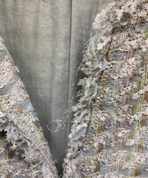 EPOCA（エポカ）EPOCA (エポカ) ラメツイードセットアップ ブルー サイズ:40の古着・服飾アイテム