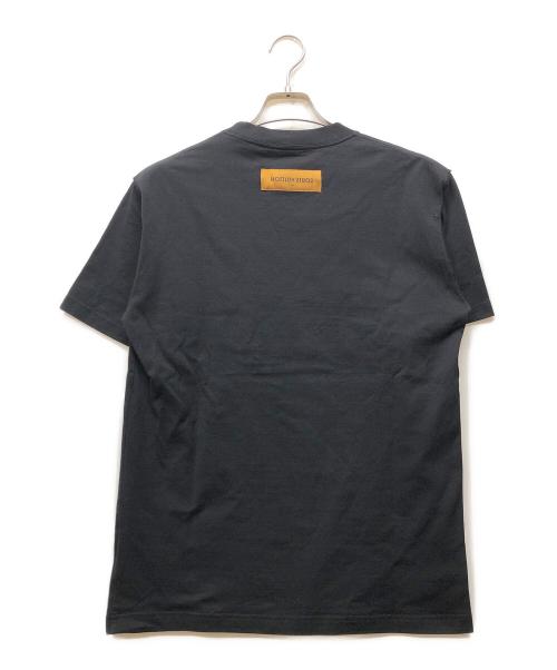 LOUIS VUITTON（ルイ ヴィトン）LOUIS VUITTON (ルイ ヴィトン) 20AW LVステッチ エンブロイダリーTシャツ ブラック サイズ:Mの古着・服飾アイテム