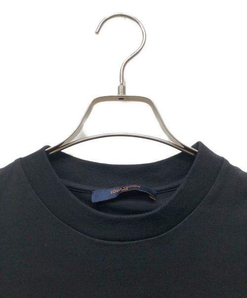 LOUIS VUITTON（ルイ ヴィトン）LOUIS VUITTON (ルイ ヴィトン) 20AW LVステッチ エンブロイダリーTシャツ ブラック サイズ:Mの古着・服飾アイテム