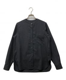 MARMOT（マーモット）の古着「ユーストマノーカラーシャツ」｜グレー