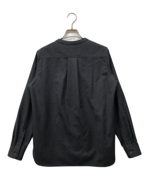 MARMOT（マーモット）Marmot (マーモット) ユーストマノーカラーシャツ グレー サイズ:Mの古着・服飾アイテム
