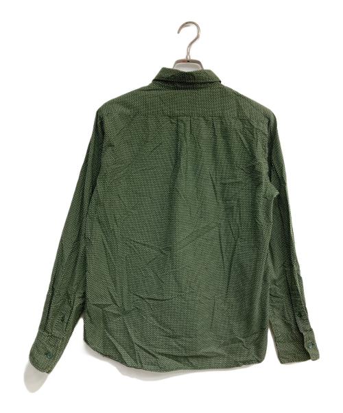MOMOTARO JEANS（桃太郎ジーンズ）MOMOTARO JEANS (桃太郎ジーンズ) ドットシャツ グリーン サイズ:38の古着・服飾アイテム