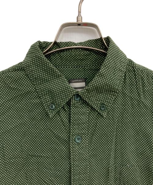 MOMOTARO JEANS（桃太郎ジーンズ）MOMOTARO JEANS (桃太郎ジーンズ) ドットシャツ グリーン サイズ:38の古着・服飾アイテム