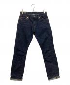 MOMOTARO JEANS桃太郎ジーンズ）の古着「セルビッチデニムパンツ」｜インディゴ