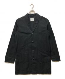 Ouur（アウアー）の古着「ノーカラーコート」｜ブラック