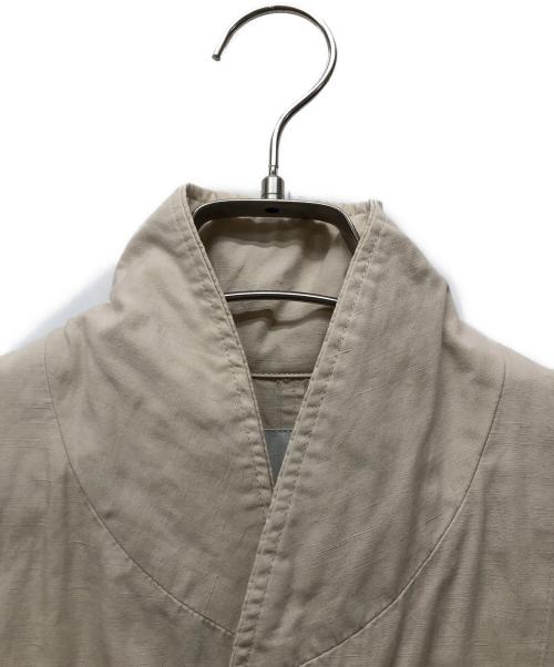 Ouur（アウアー）Ouur (アウアー) ノーカラーコート アイボリー サイズ:１の古着・服飾アイテム