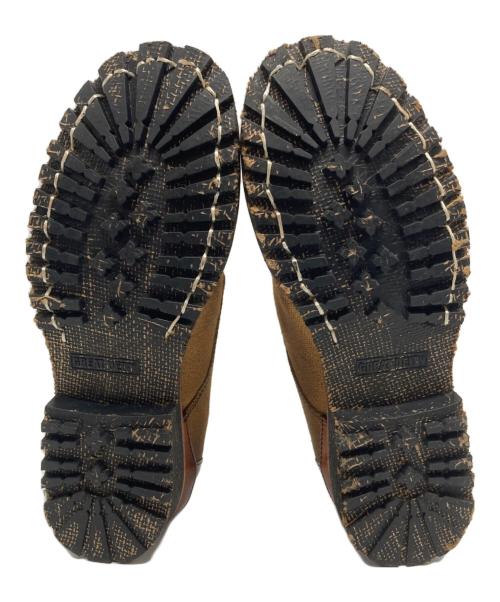 karaku（カラク）karaku (カラク) 麻縄ソールマーティンシューズ ブラウン サイズ:43の古着・服飾アイテム