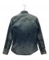 RRL (ダブルアールエル) デニムウエスタンシャツ ブルー サイズ:155/84A：12000円