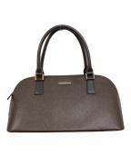 BURBERRYバーバリー）の古着「ノヴァチェックポケット ハンドバッグ」｜ブラウン