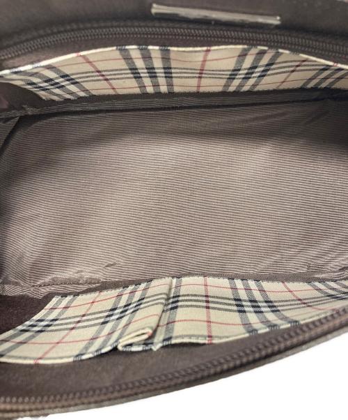 BURBERRY（バーバリー）BURBERRY (バーバリー) ノヴァチェックポケット ハンドバッグ ブラウンの古着・服飾アイテム