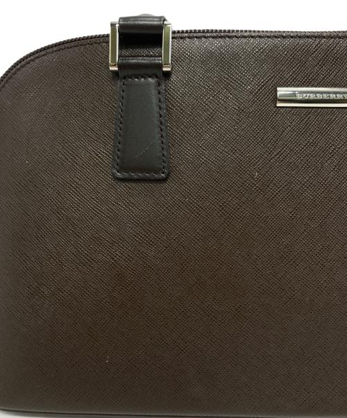 BURBERRY（バーバリー）BURBERRY (バーバリー) ノヴァチェックポケット ハンドバッグ ブラウンの古着・服飾アイテム