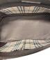 中古・古着 BURBERRY (バーバリー) ノヴァチェックポケット ハンドバッグ ブラウン：13000円